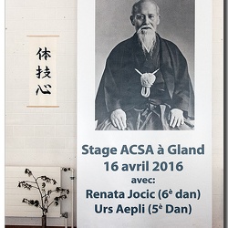 16/04/2016: Stage ACSA à Gland 